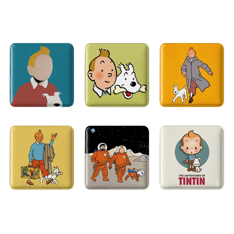 پیکسل خندالو مدل ماجراهای تن تن کد 201A مجموعه 6 عددی