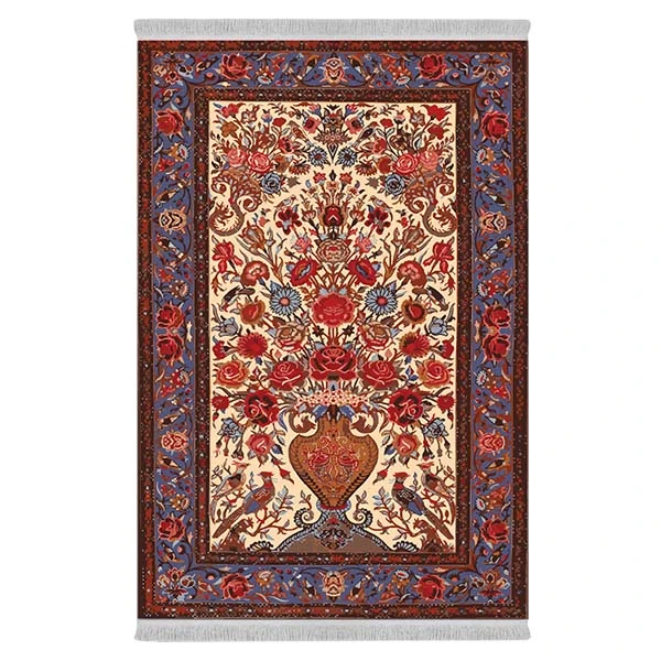 فرش پارچه‌ای دفه مدل فرشینه طرح مدرن  کد 8101