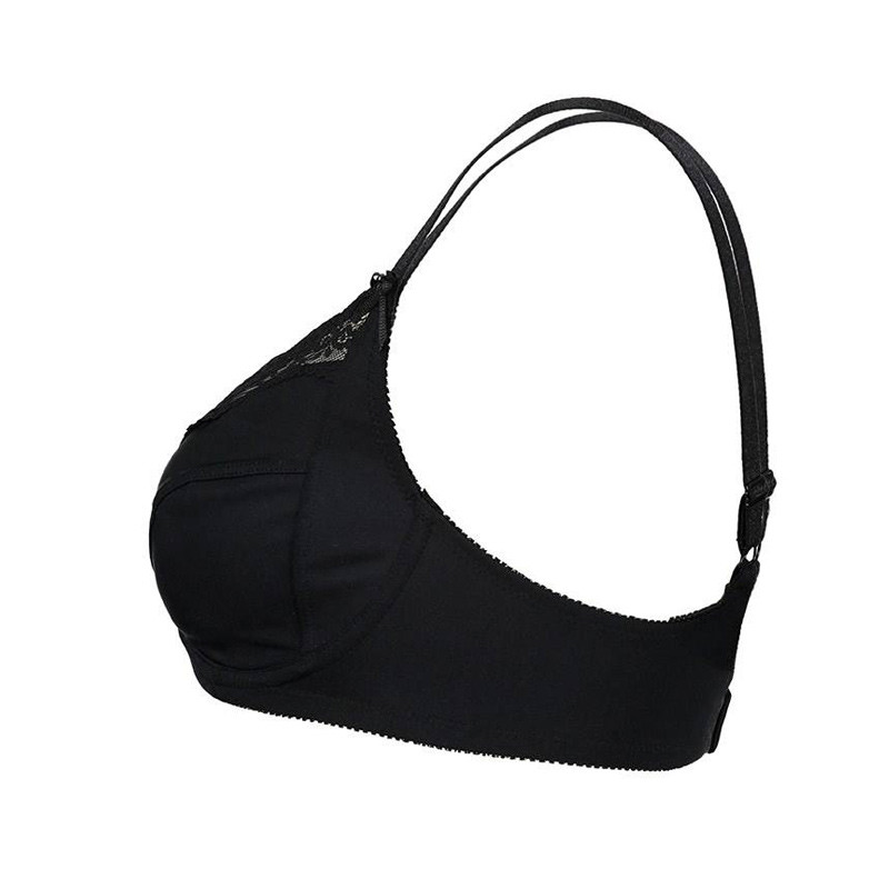 سوتین زنانه لین مدل فنردار کد 606 رنگ مشکی