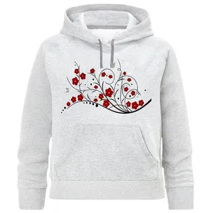 هودی دخترانه مدل گل A17