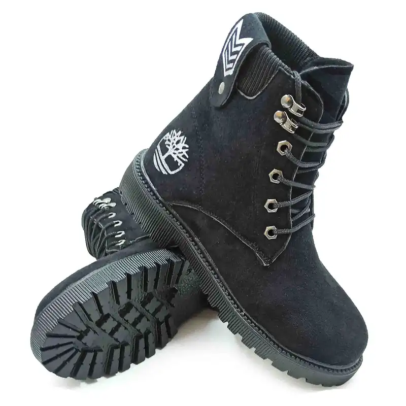 نیم بوت زنانه مدل مری رنگ مشکی