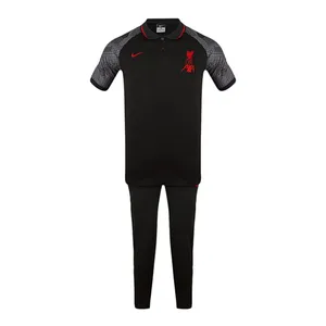 ست پولوشرت و شلوار ورزشی مردانه مدل فوتبال هتلی لیورپول کد NK-8105