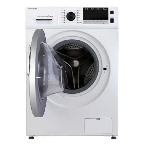 ماشین لباسشویی پاکشوما مدل BWF 40913 WT ظرفیت 9 کیلوگرم