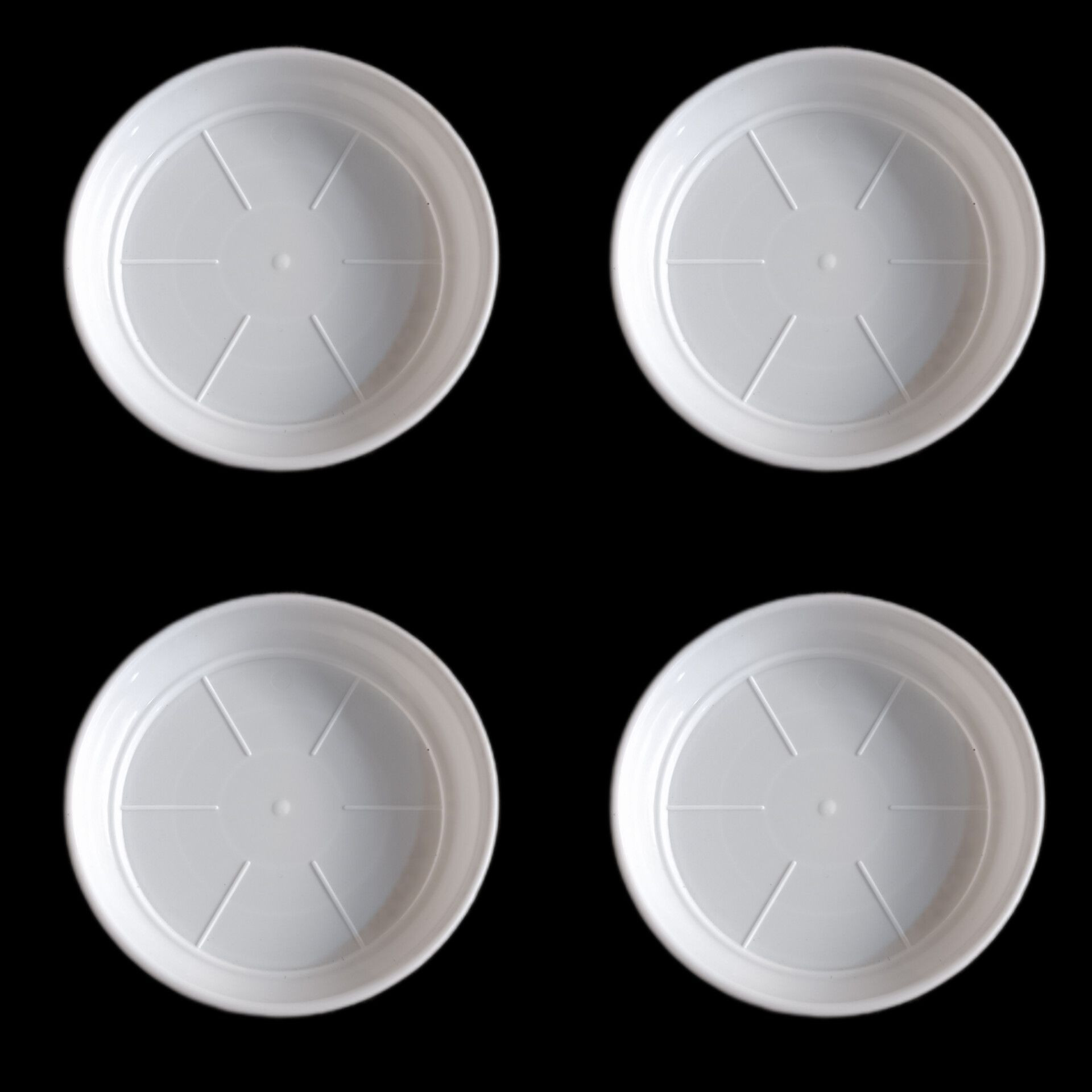 زیرگلدانی مدل پلاستیکی 19cبسته 4 عددی