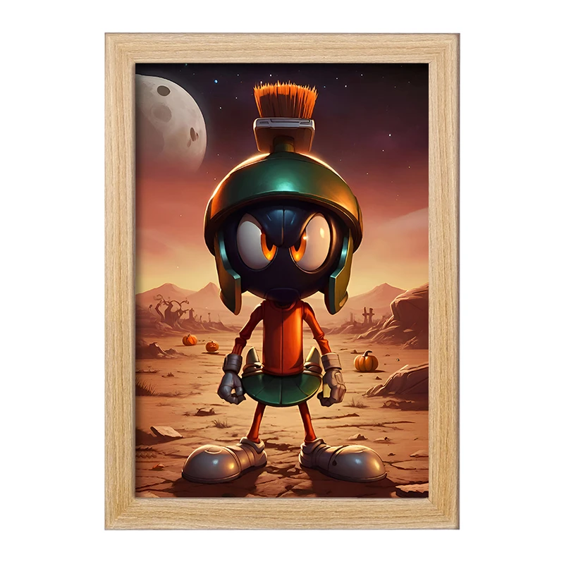 تابلو خندالو مدل ماروین مریخی کد F8165