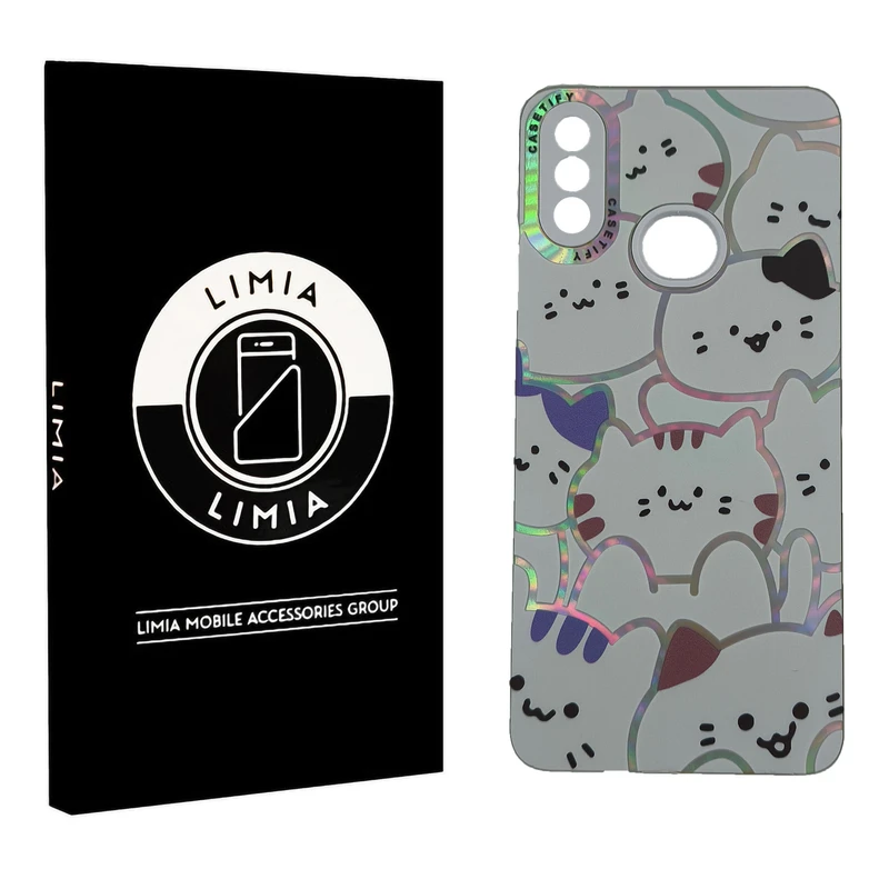کاور لیمیا مدل فانتزی لنزدار طرح عروسکی شبرنگی مناسب گوشی موبایل سامسونگ Galaxy A10s