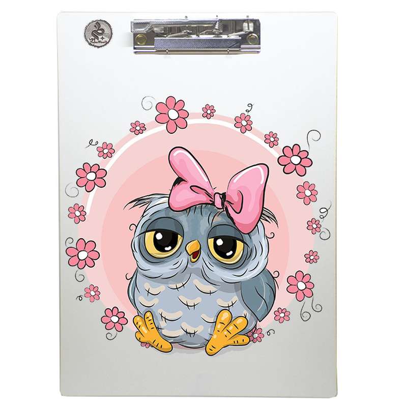 تخته شاسی طه چوب مدل Fantasy owl0102سایز A4
