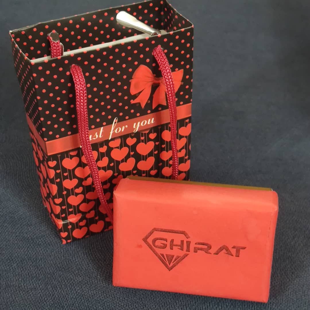 آویز گردنبند طلا 18 عیار زنانه قیراط طرح نسیم کد GH4538 -  - 3
