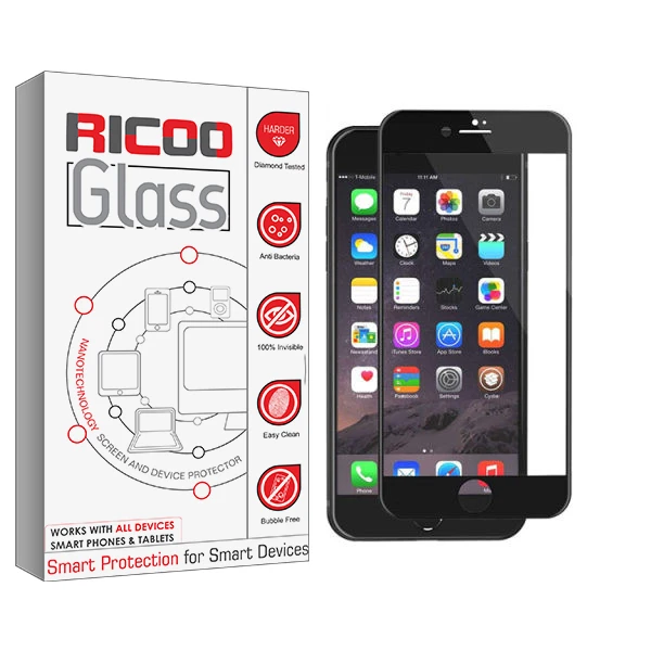 محافظ صفحه نمایش ریکوو مدل +HD مناسب برای گوشی موبایل اپل Iphone 8 plus