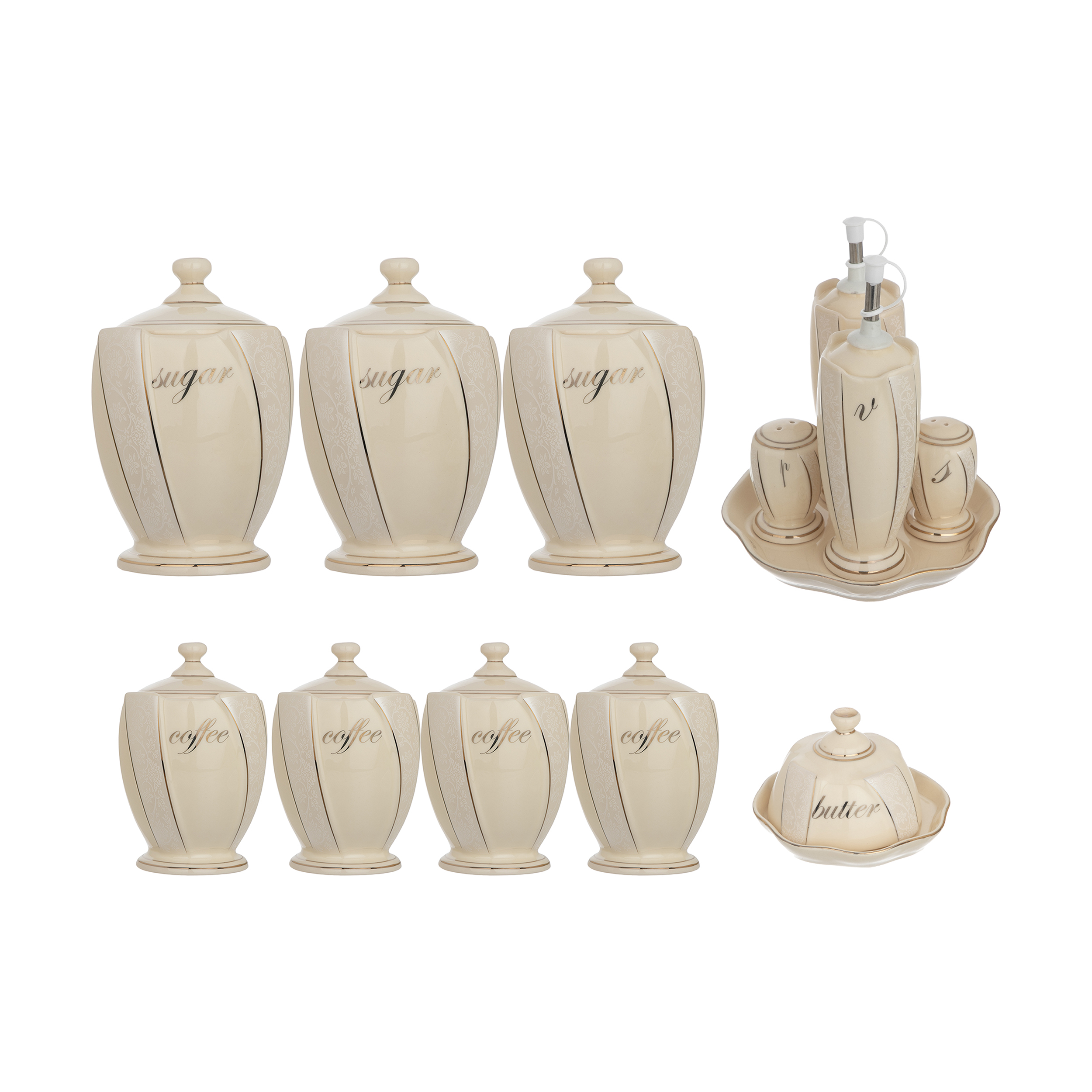 ست جا ادویه 14 پارچه پرستیژ کد 502-13