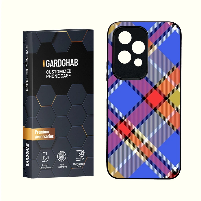 کاور گارد قاب مدل دور ژله ای  گلس ساده مناسب برای گوشی انر Honor 200Lite 5G