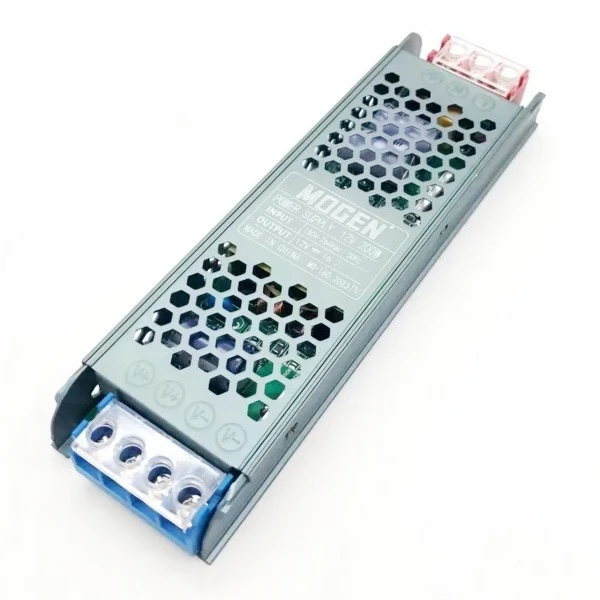 منبع تغذیه سوئیچینگ 12 ولت 16.5 آمپر موگن مدل 200w 