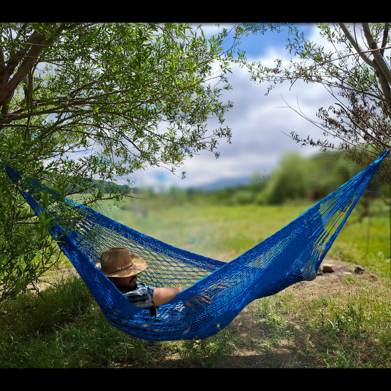 تخت آویز سفری آسمان مدل درشت بافت