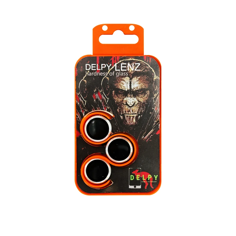 محافظ لنز دوربین دلپی مدل Monkey-Ring-ORG مناسب برای گوشی موبایل اپل Iphone 13 Pro / 13 Pro Max