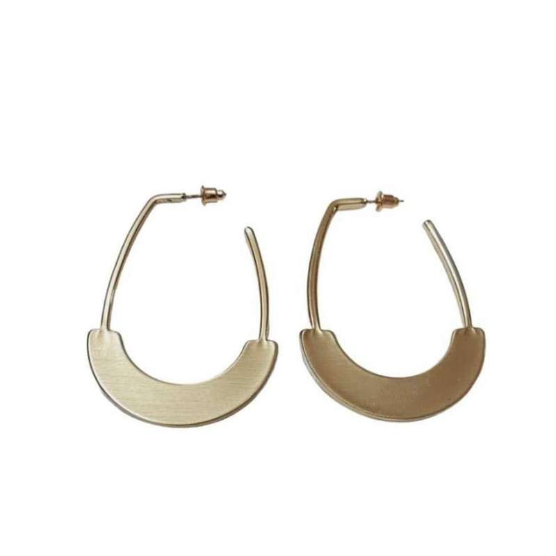 گوشواره زنانه مدل بیضی کد 13 گوشواره زنانه مدل بیضی کد 13