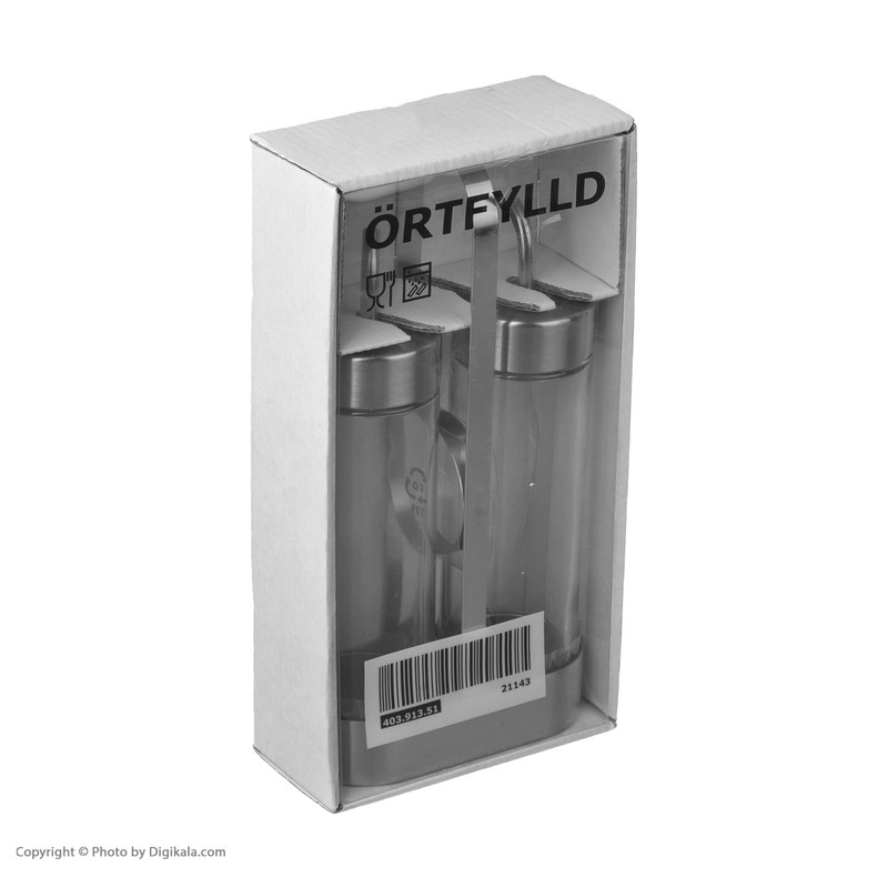 ست ظرف روغن و آبلیمو ایکیا مدل Ortfylld - 40391351