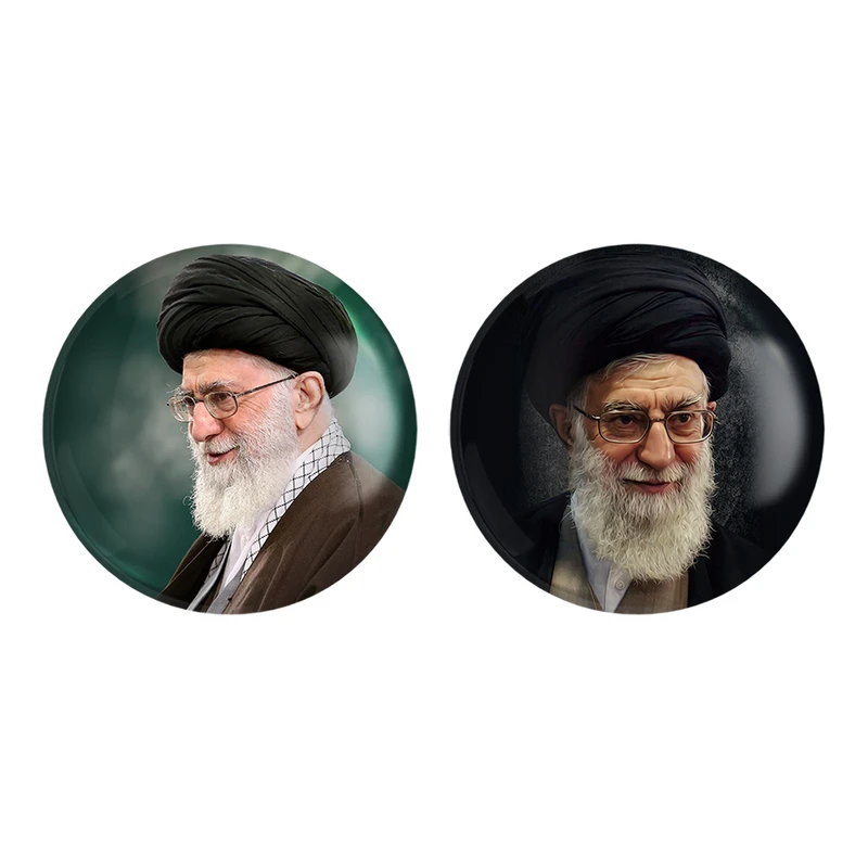 مگنت خندالو طرح رهبر کد 25842573 مجموعه 2 عددی