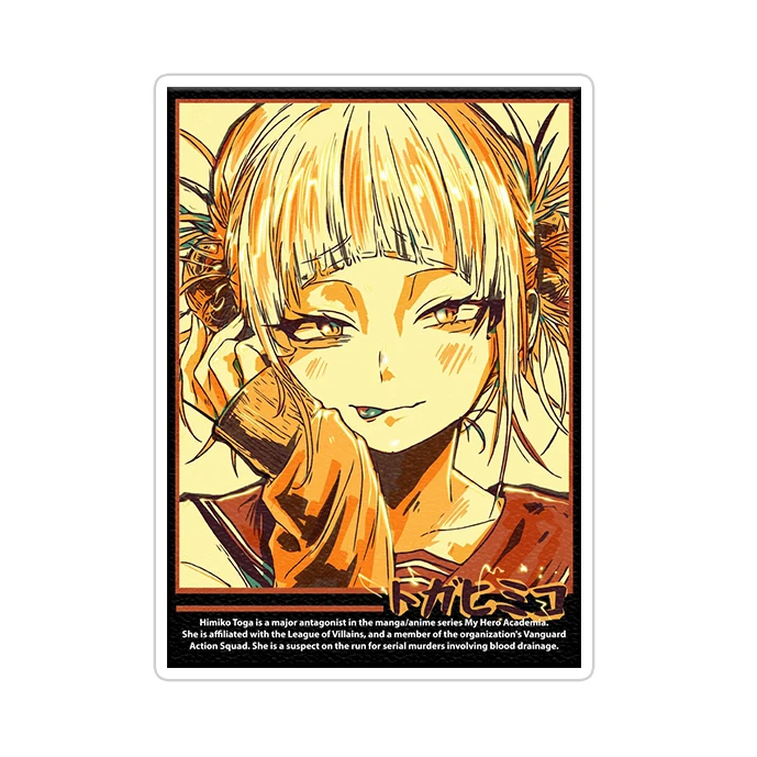 استیکر تزئینی موبایل و تبلت ماسا دیزاین مدل AS031 ANIME