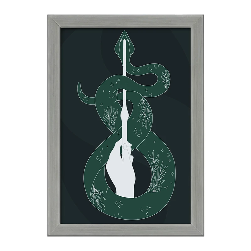 تابلو خندالو طرح هری پاتر خانه اسلیترین کد 24928