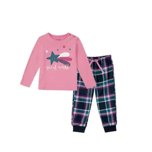 ست تی شرت آستین بلند و شلوار دخترانه لوپیلو مدل YS001