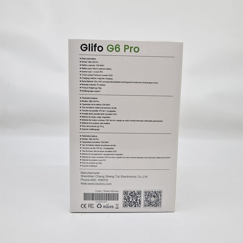 ساعت هوشمند بلولری مدل Glifo G6 Pro -  - 6