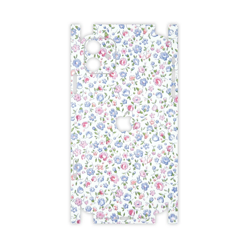 برچسب پوششی ماهوت مدل Painted-Flowers-FullSkin مناسب برای گوشی موبایل اپل iPhone 11