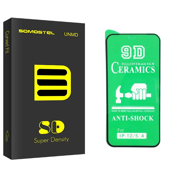 محافظ صفحه نمایش 9D سوماستل مدل SD Glass مناسب برای گوشی موبایل اپل iphone 12 mini