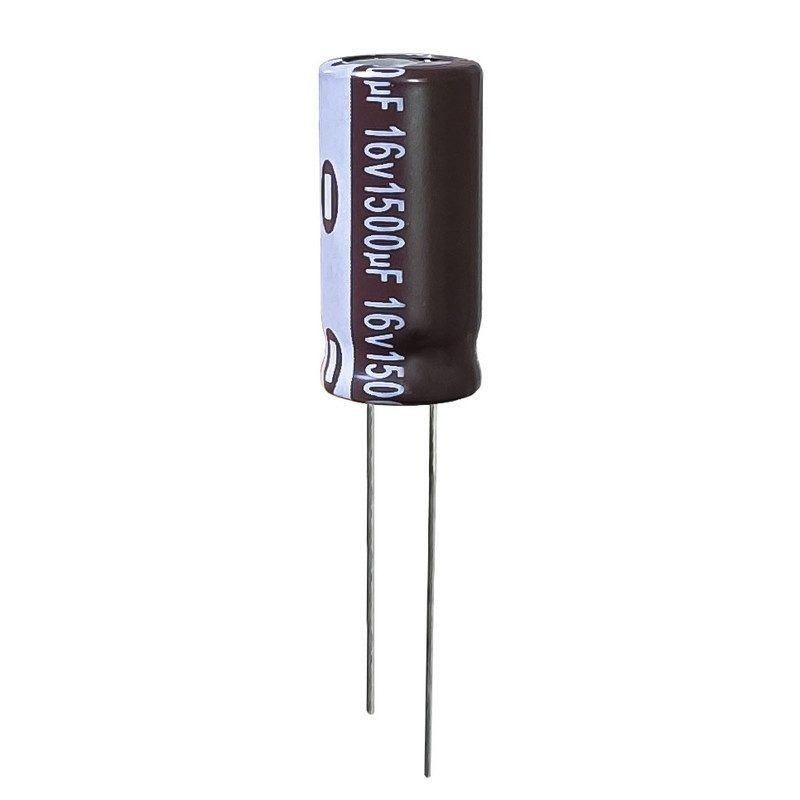 خازن الکترولیت 1500 میکروفاراد 16 ولت آکسبوم مدل TEC-150016 بسته 4 عددی
