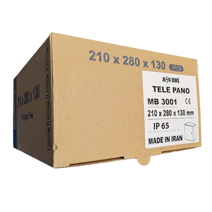 تابلو برق 21*28 ماهان باکس مدل تله پانو کد Rad