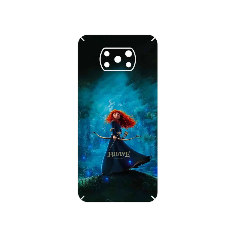 برچسب پوششی ماهوت مدل Brave مناسب برای گوشی موبایل شیائومی Poco X3 Pro