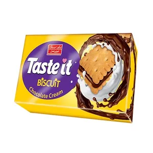 بیسکویت با کرم کاکائویی شیرین عسل - 520 گرم بسته 4 عددی 