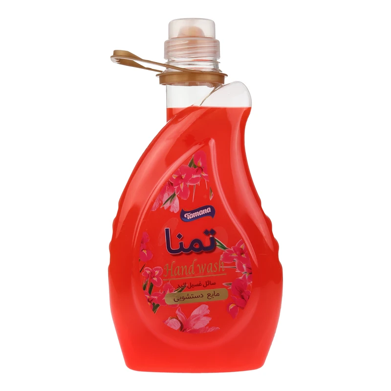 مایع دستشویی پرتقالی تمنا مدل 02 حجم 2000 میلی لیتر
