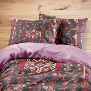 سرویس روتختی مدوپد طرح فرش نهاوند مدل C-Nahavand43 یک نفره 4 تکه