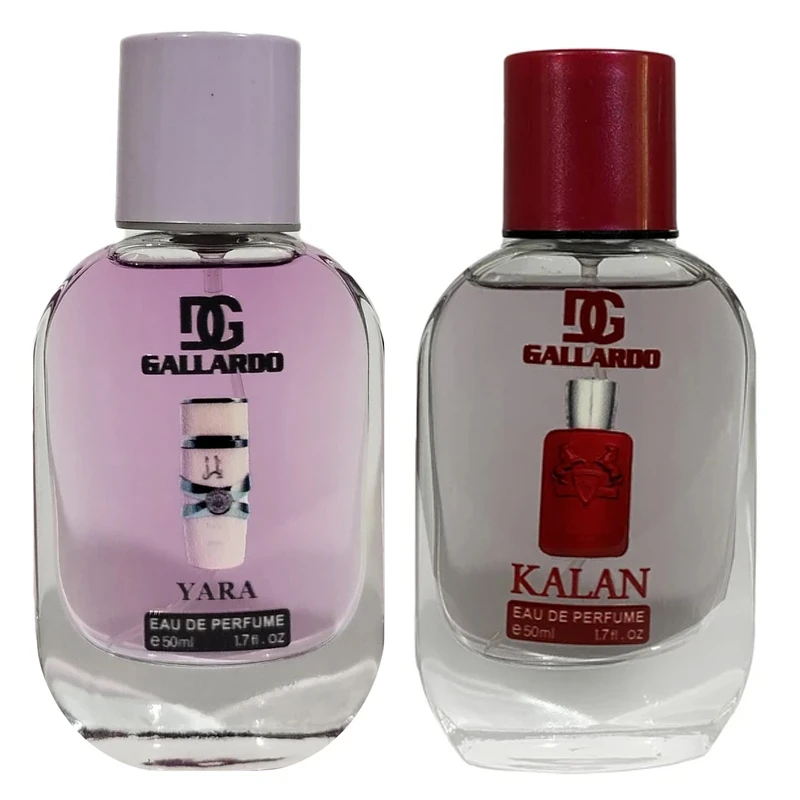 ادوپرفیوم گالاردو مدل یارا و کالان مارلی با رایحه گرم حجم 50 میلی‌لیتر بسته 2 عددی