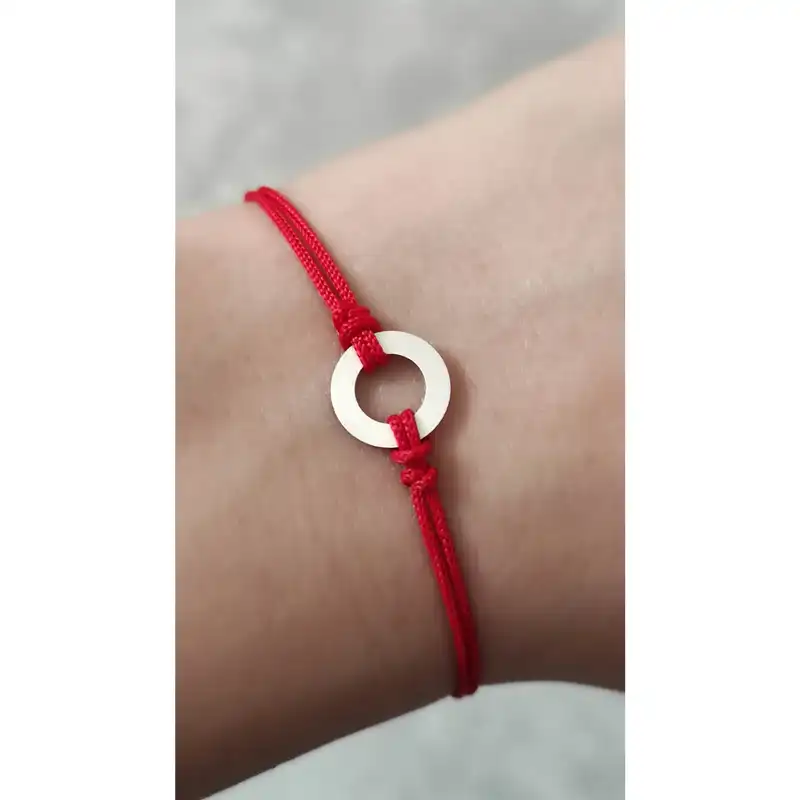 دستبند نقره مدل سرنوشت