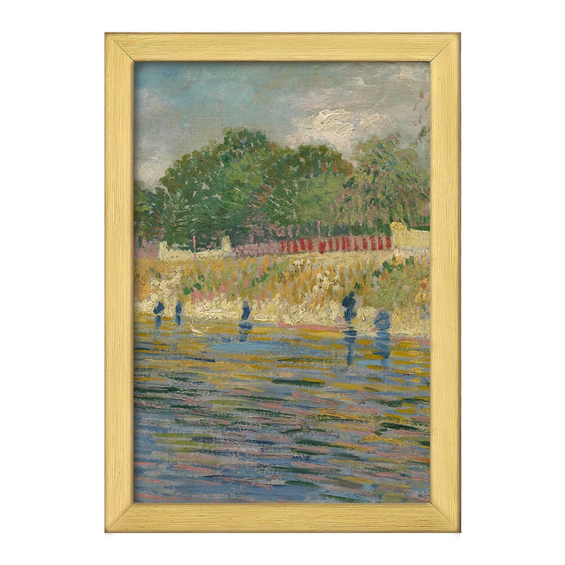 تابلو خندالو طرح بانک سن ونسان ونگوگ (Van Gogh) کد 36803