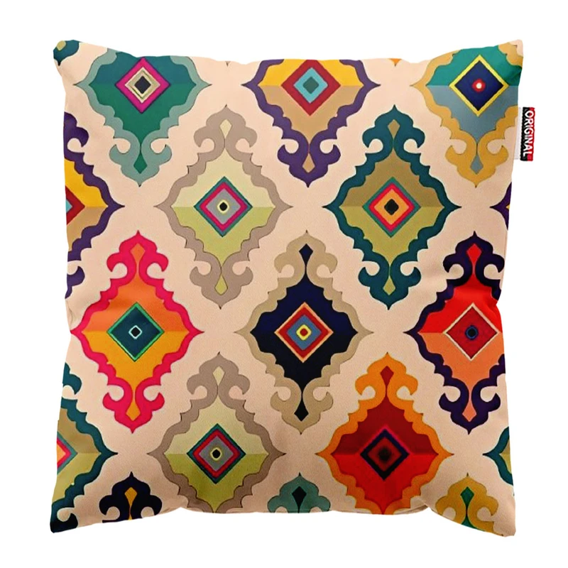 کوسن پاد آفرین مدل سنتی اسلیمی کد 33 سایز 30*30*15 سانتی متر