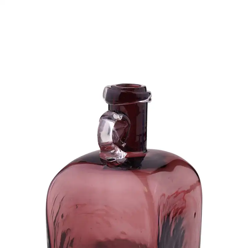 بطری شیشه ای مدل موزه ای طرح مکعبی