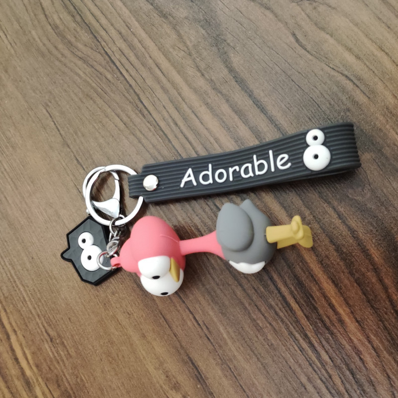 جاکلیدی دخترانه مدل سیلیکونی طرح شتر مرغ جاکلیدی دخترانه مدل سیلیکونی طرح شتر مرغ