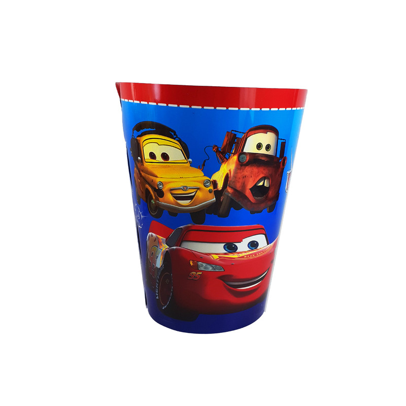 سطل زباله اتاق کودک مدل CARS کد 95