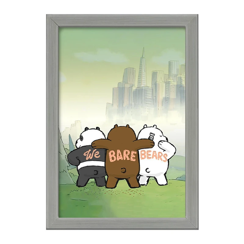 تابلو خندالو طرح انیمیشن سه خرس کله پوک کد 27636