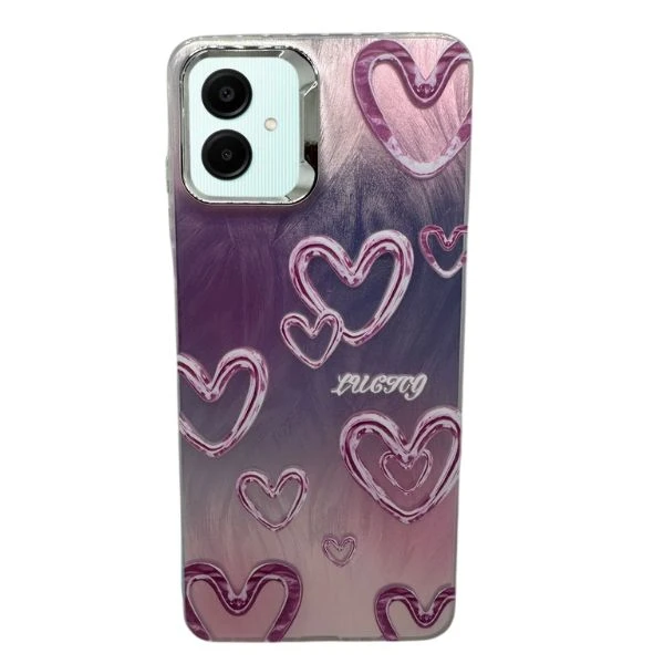 کاور طرح قلب مناسب برای گوشی موبایل  سامسونگ Galaxy A06