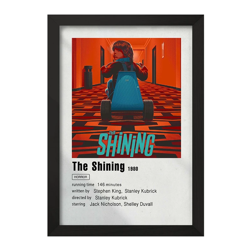 تابلو خندالو مدل درخشش (The Shining) کد F11313
