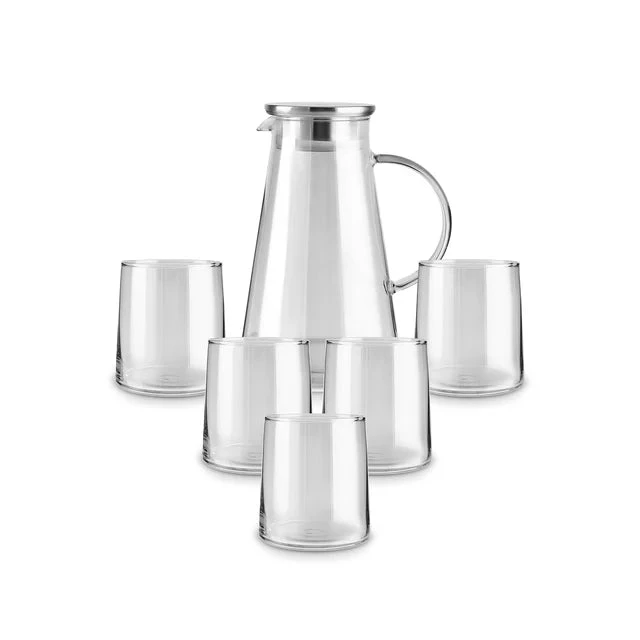 سرویس پارچ و لیوان 8 پارچه مدل B1