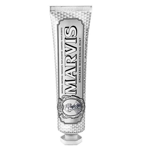 خمیر دندان مارویس مدل Smokers Whitening Mint حجم 85 میلی لیتر