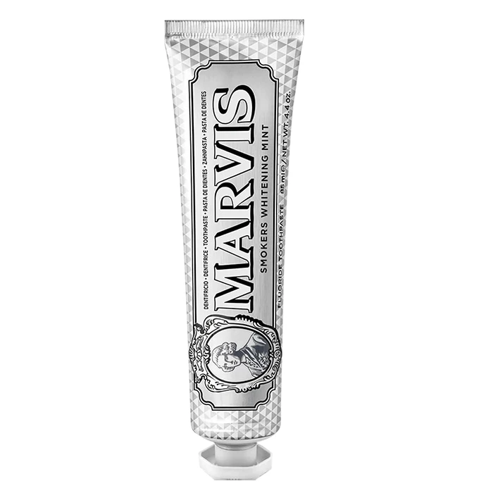 خمیر دندان مارویس مدل Smokers Whitening Mint حجم 85 میلی لیتر