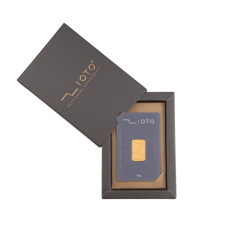 شمش طلا 24 عیار زیوتو مدل Au-p10 - 2