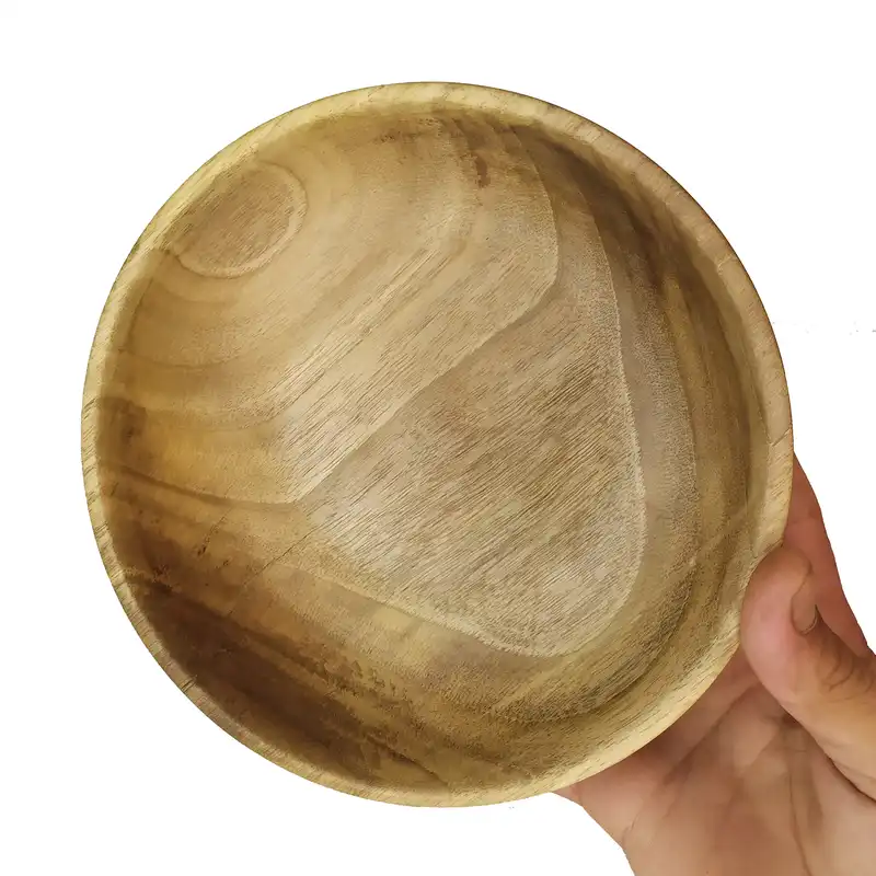 کاسه چوبی چلچلاچوب مدل cab8n مجموعه 7 عددی