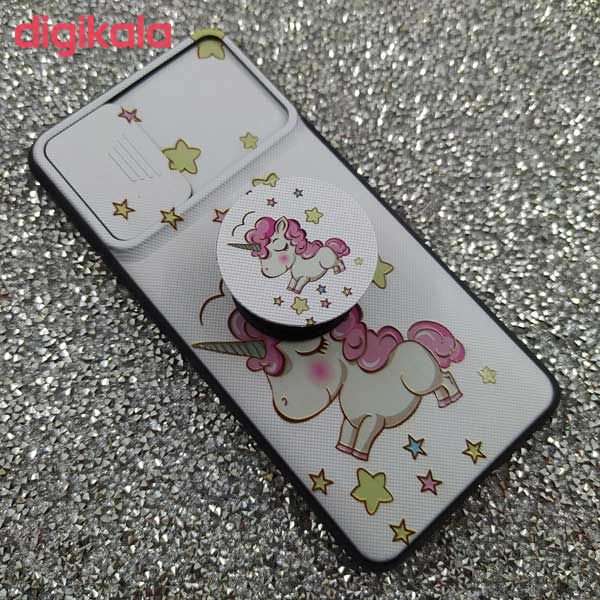 کاور مدل SA515i مناسب برای گوشی موبایل سامسونگ Galaxy A51 به همراه پایه نگهدارنده main 1 3