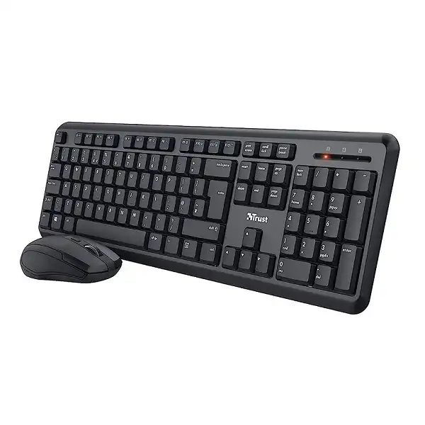 کیبورد و ماوس بیسیم تراست مدل YMO SILENT WIRELESS